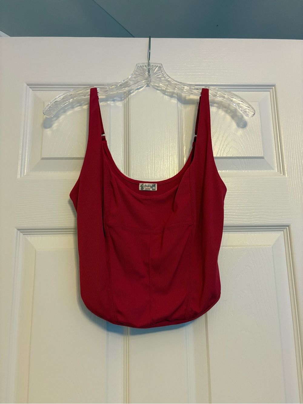 Free People Intimately Tank Top M - Deep Raspberry